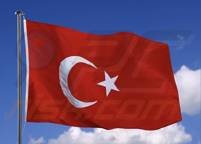 TURKEY ransomware wallpaper
