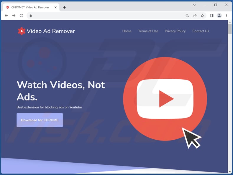 video ad remover adware official site