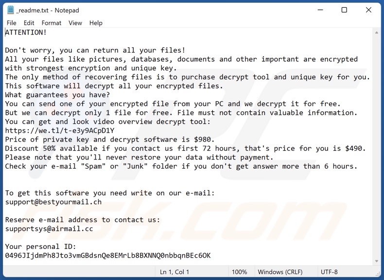 Eegf ransomware text file (_readme.txt)