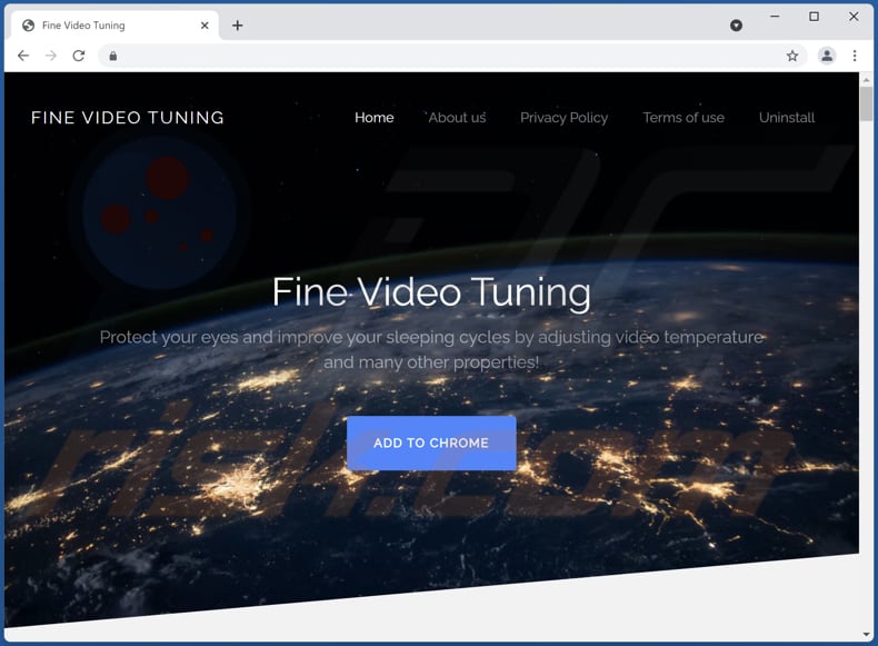 fine video tuning adware promoter