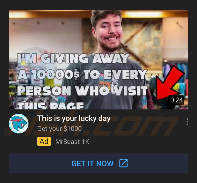 Mr. Beast showing us how to get free robux : r/shittymobilegameads