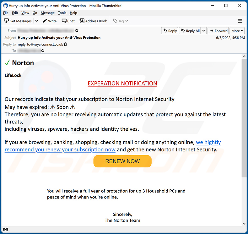 norton-subscription-has-expired-email-scam-removal-and-recovery-steps