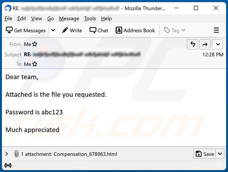 Spam email spreading QBot trojan (2022-06-28)