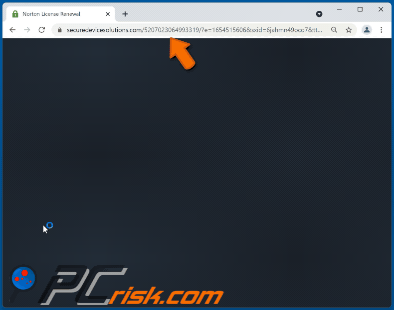 securedevicesolutions[.]com website appearance (GIF)