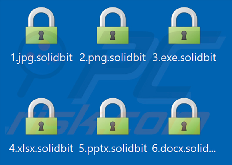 Solidbit encrypted files (.solidbit extension)