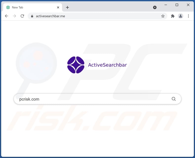 activesearchbar.me browser hijacker