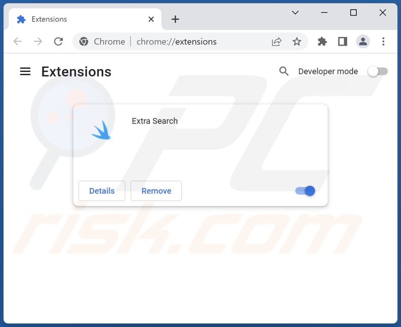 Removing search.extra-searches.com related Google Chrome extensions