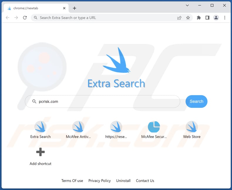 search.extra-searches.com browser hijacker