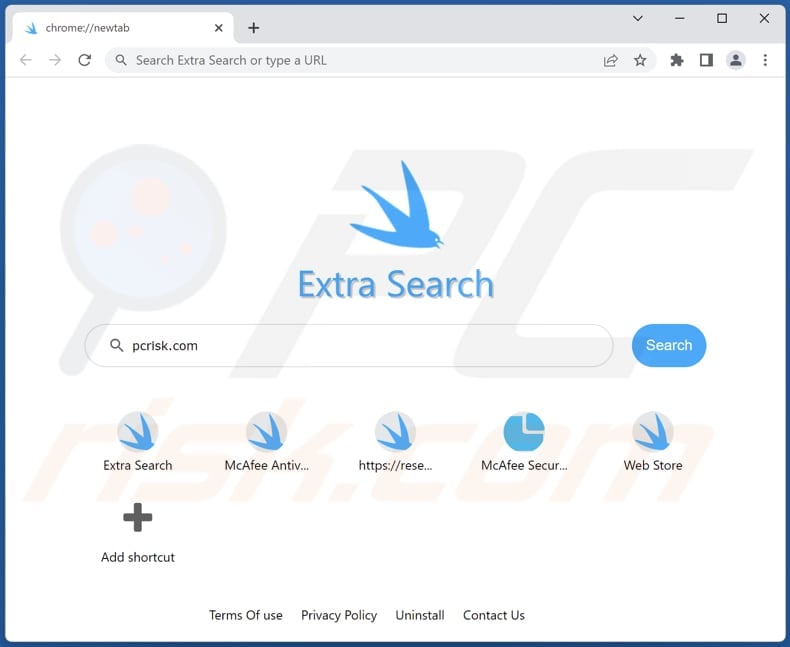 search.extra-searches.com browser hijacker