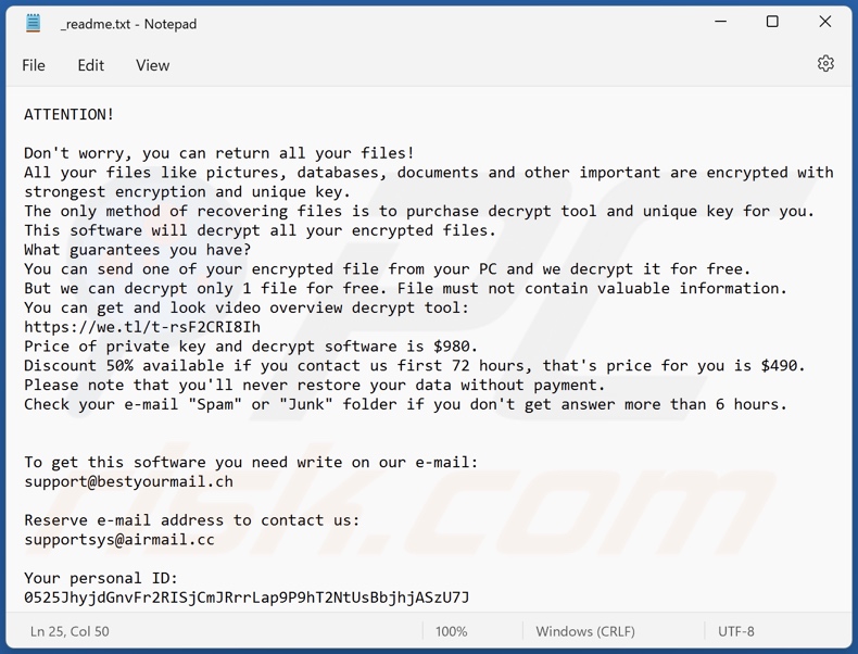 Ggwq ransomware text file (_readme.txt)