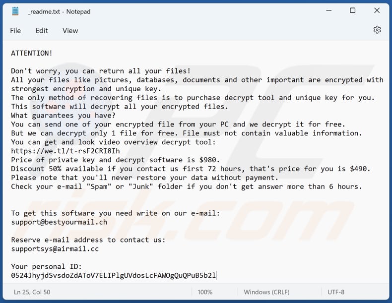 Ggyu ransomware text file (_readme.txt)