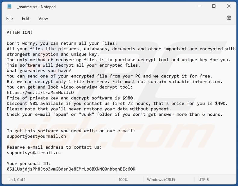 Ghsd ransomware text file (_readme.txt)