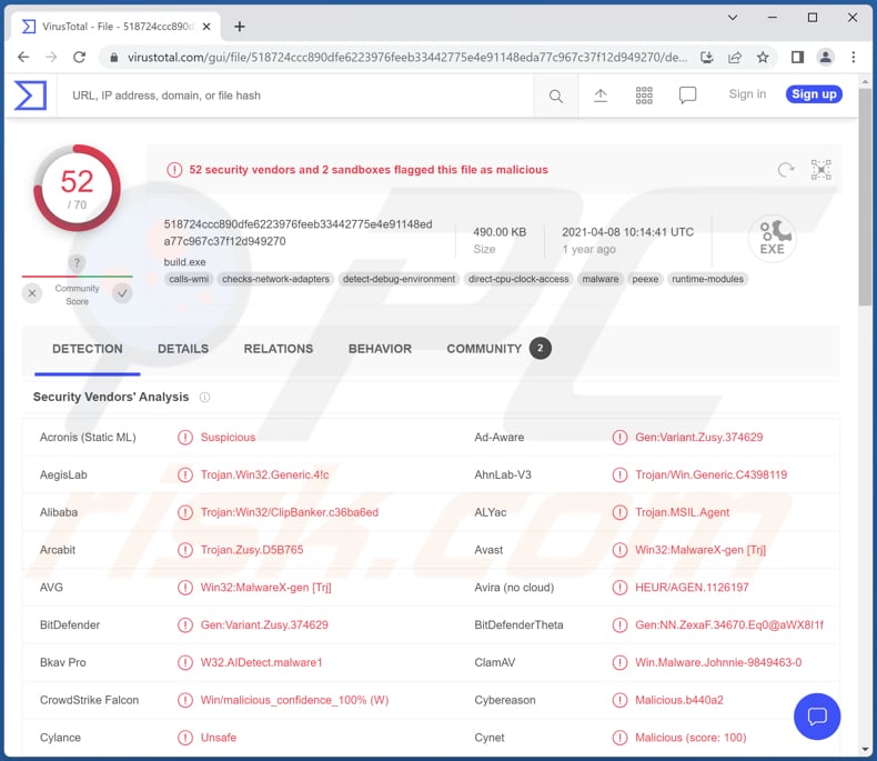 Nitro Stealer malware