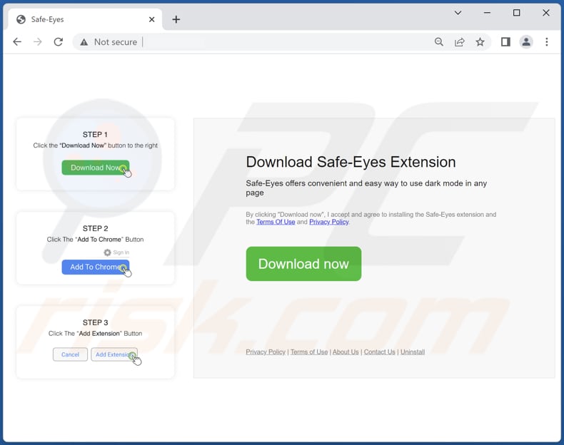 safe-eyes adware second promoter