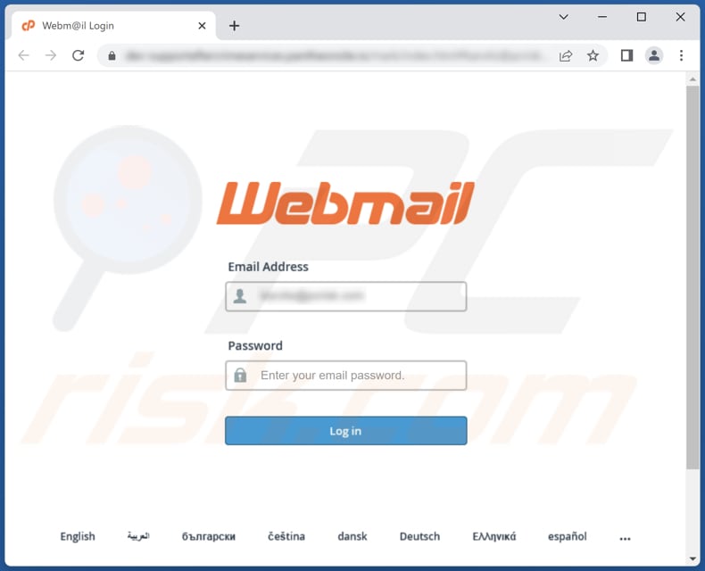 unusual sign-in activity email scam phishing page