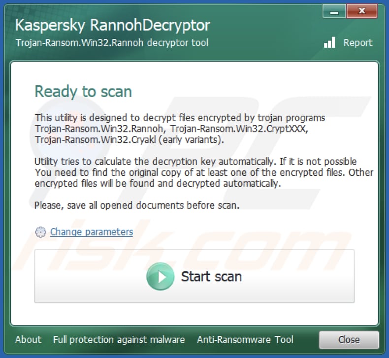 yanluowang ransomware decryption tool