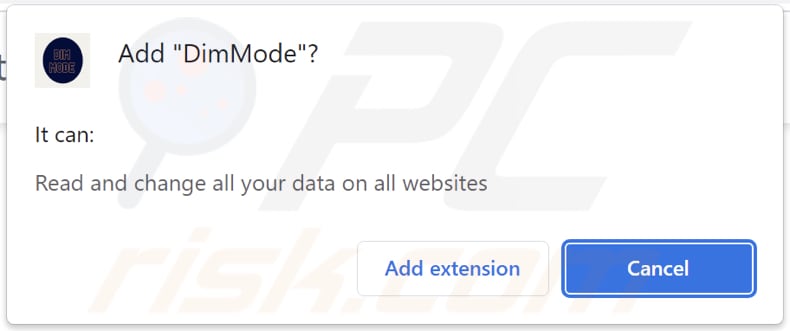 DimMode adware