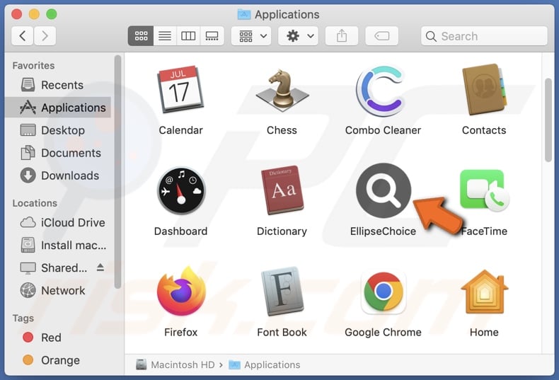 EllipseChoice adware