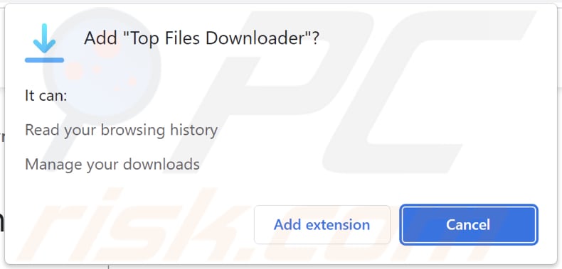 Top Files Downloader adware