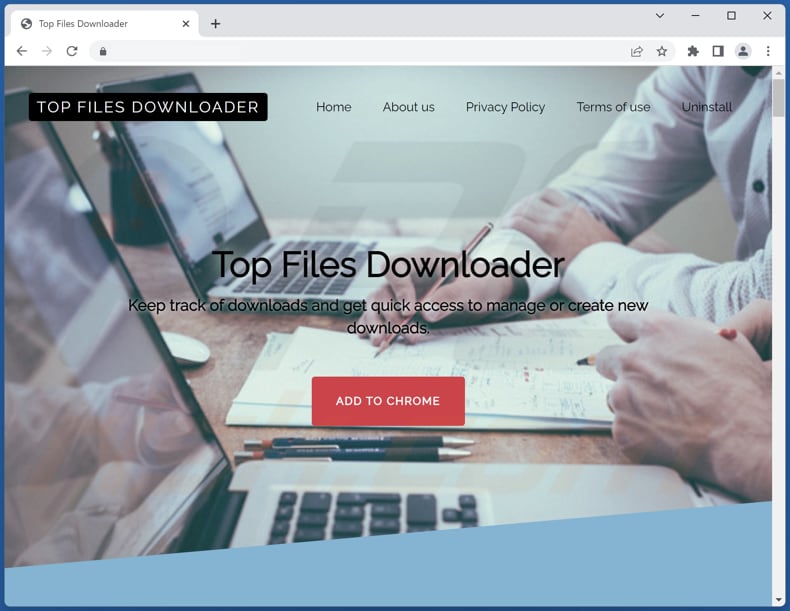 top files downloader adware official page