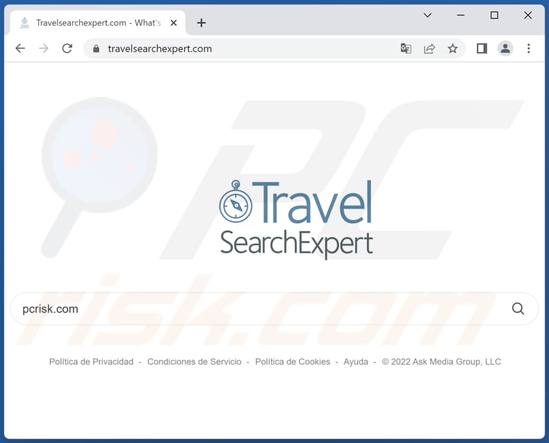 travelsearchexpert.com browser hijacker