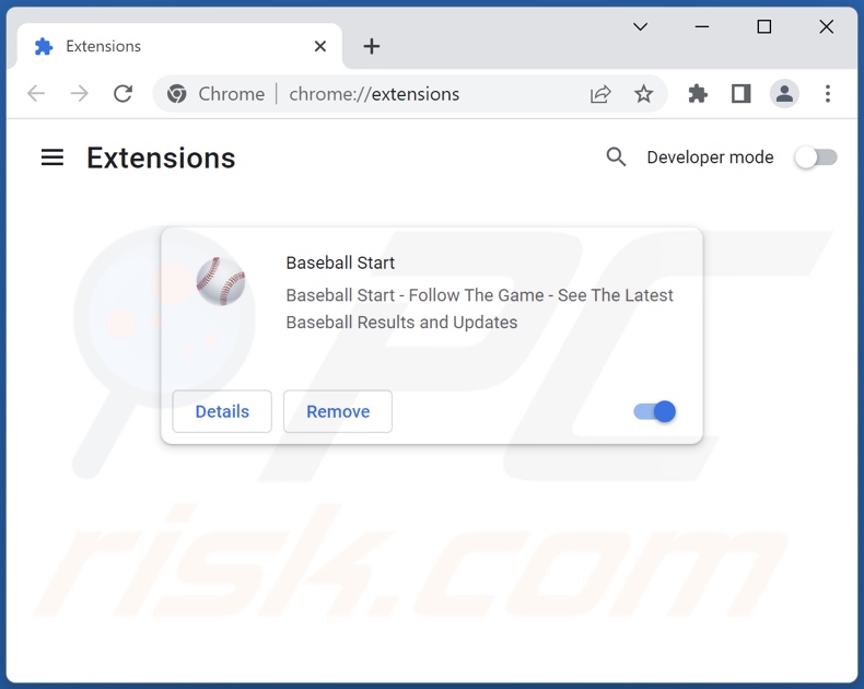 Removing nstart.online related Google Chrome extensions