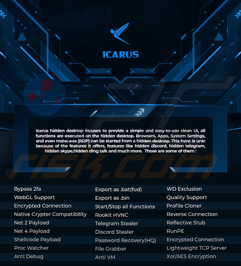 icarus.exe Windows process - What is it?