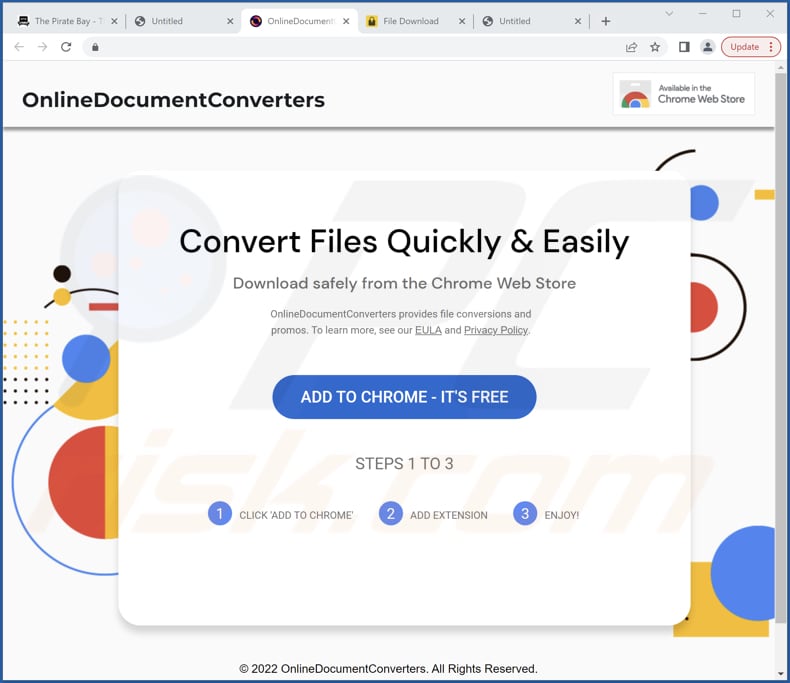 online document converters adware promoter