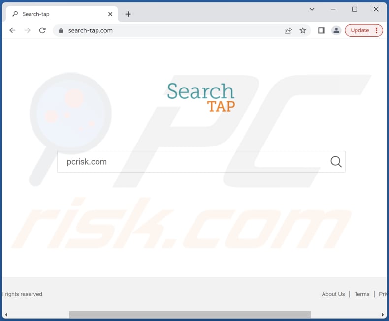 search-tap.com browser hijacker