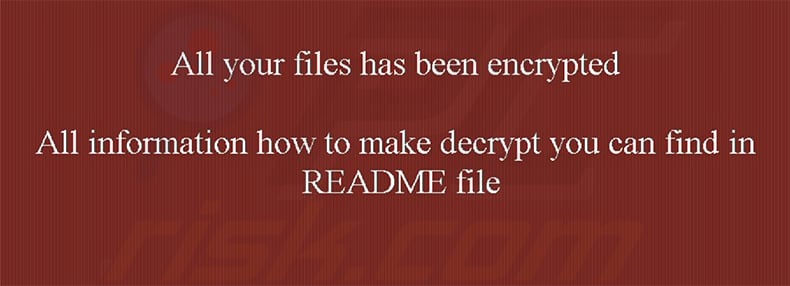 Venus ransomware desktop wallpaper