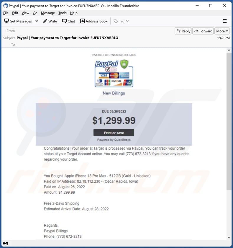 Target PS5' Scam Email Leads to Credit Card Form on Vietnam