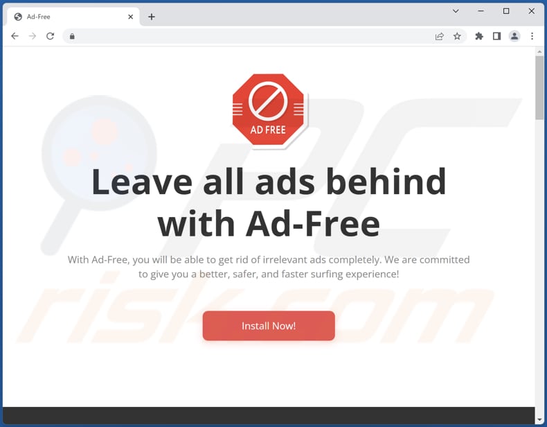 ad-free best ad blocker adware official promoter