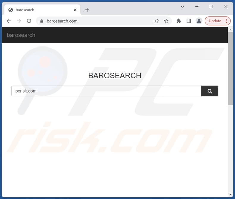 barosearch.com browser hijacker