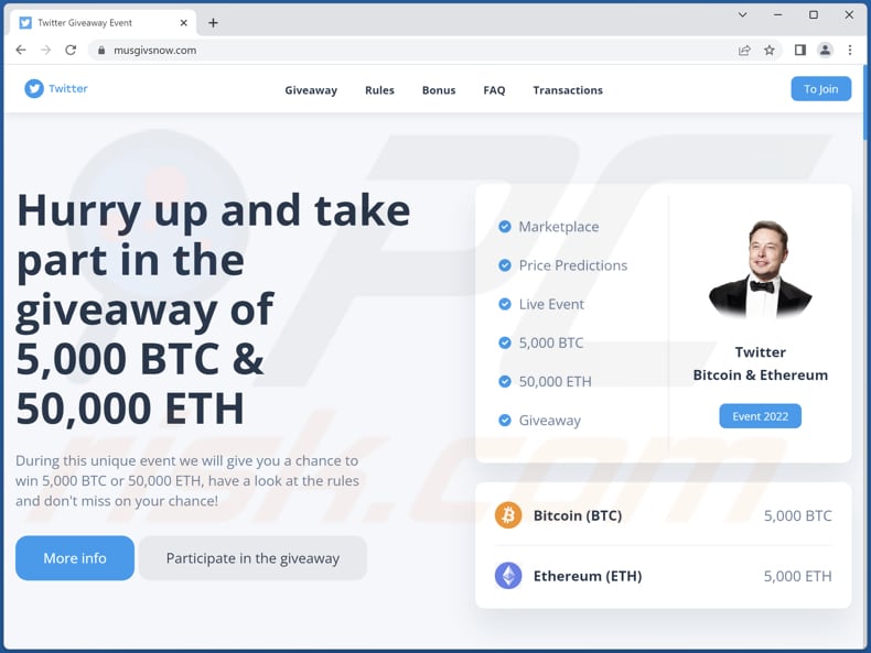 elon musk twitter giveaway scam another variant