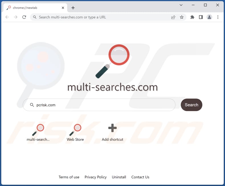multi-searches.com browser hijacker