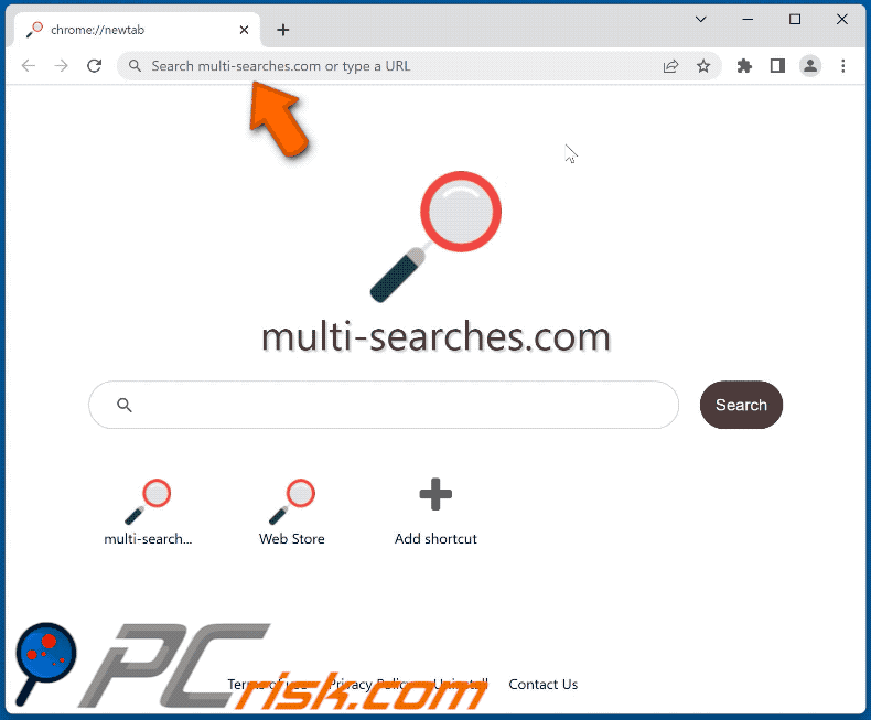 multi-searches.com redirects to bing.com