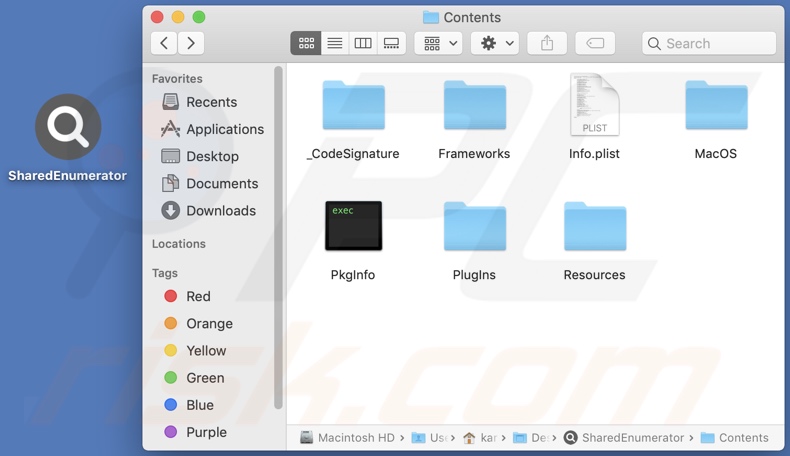 SharedEnumerator adware install folder