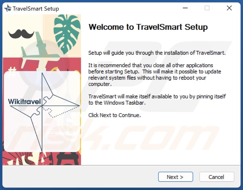wikitravel travelsmart adware installer