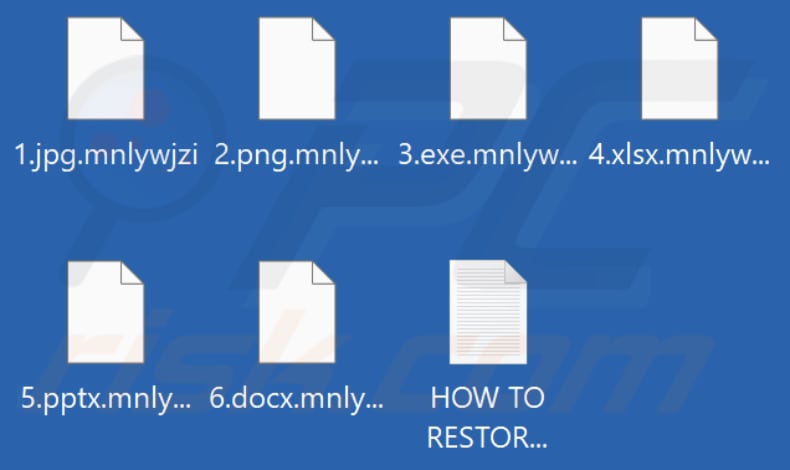 Files encrypted by Mnlywjzi ransomware (.mnlywjzi extension)
