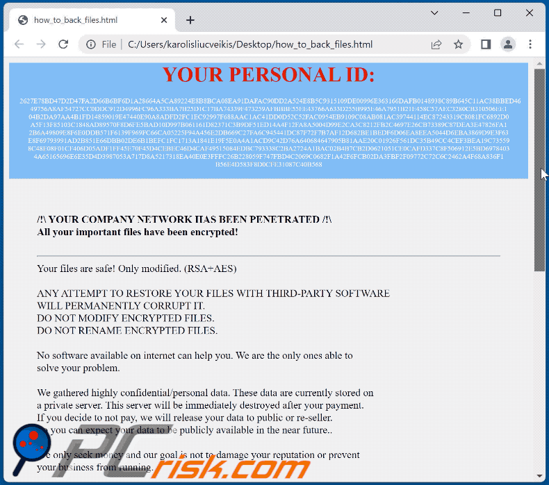 onelock ransomware ransom note (how_to_back_files.html)