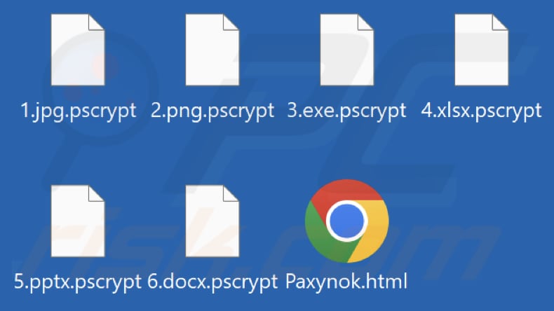 Files encrypted by PSCrypt (.pscrypt extension)