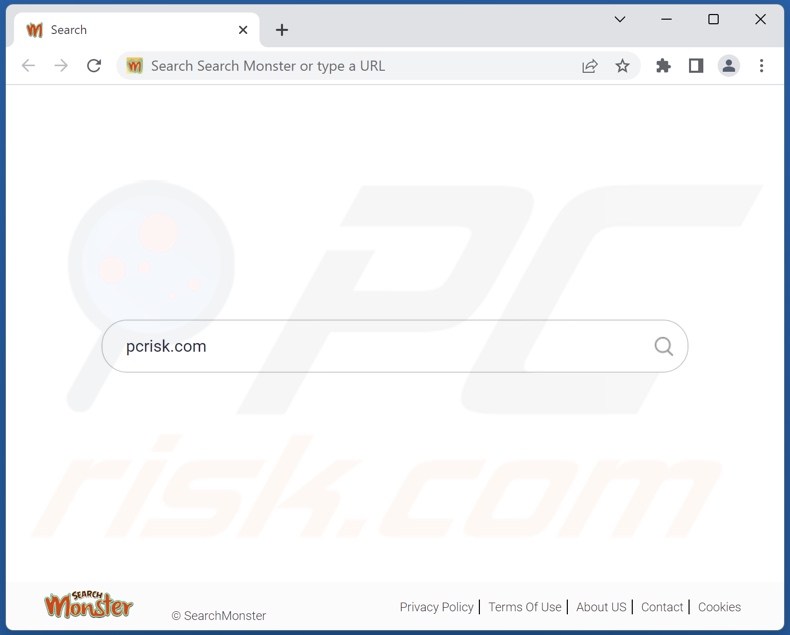 searchmonster.net browser hijacker