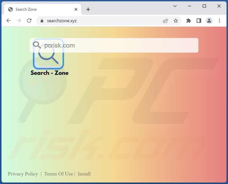 searchzone.xyz browser hijacker