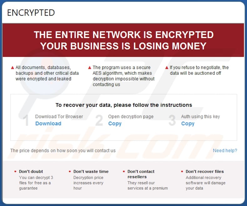 Trigona ransomware how_to_decrypt.hta file