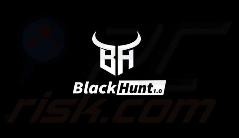 Black Hunt ransomware wallpaper