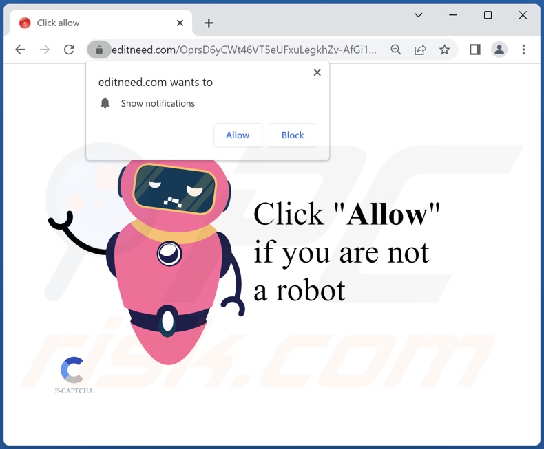 editneed[.]com pop-up redirects