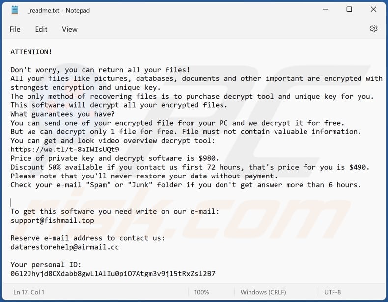 Mppn ransomware text file (_readme.txt)
