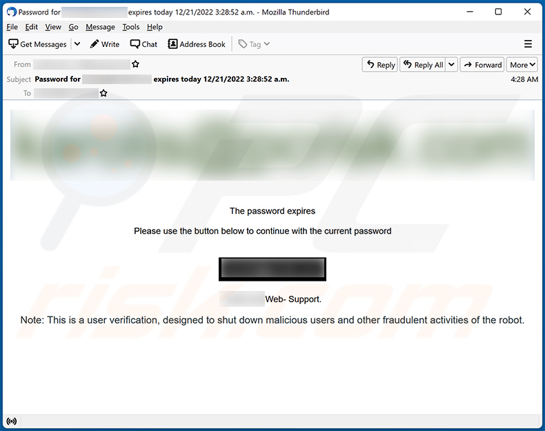 Password expires email scam (2022-12-21)
