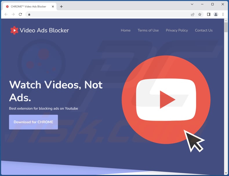 video ads blocker adware promoter