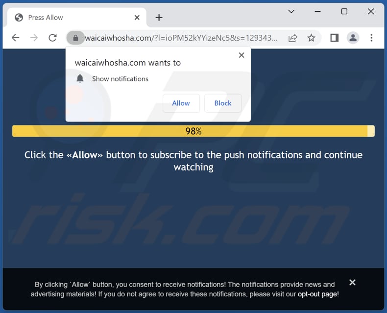 waicaiwhosha[.]com ads